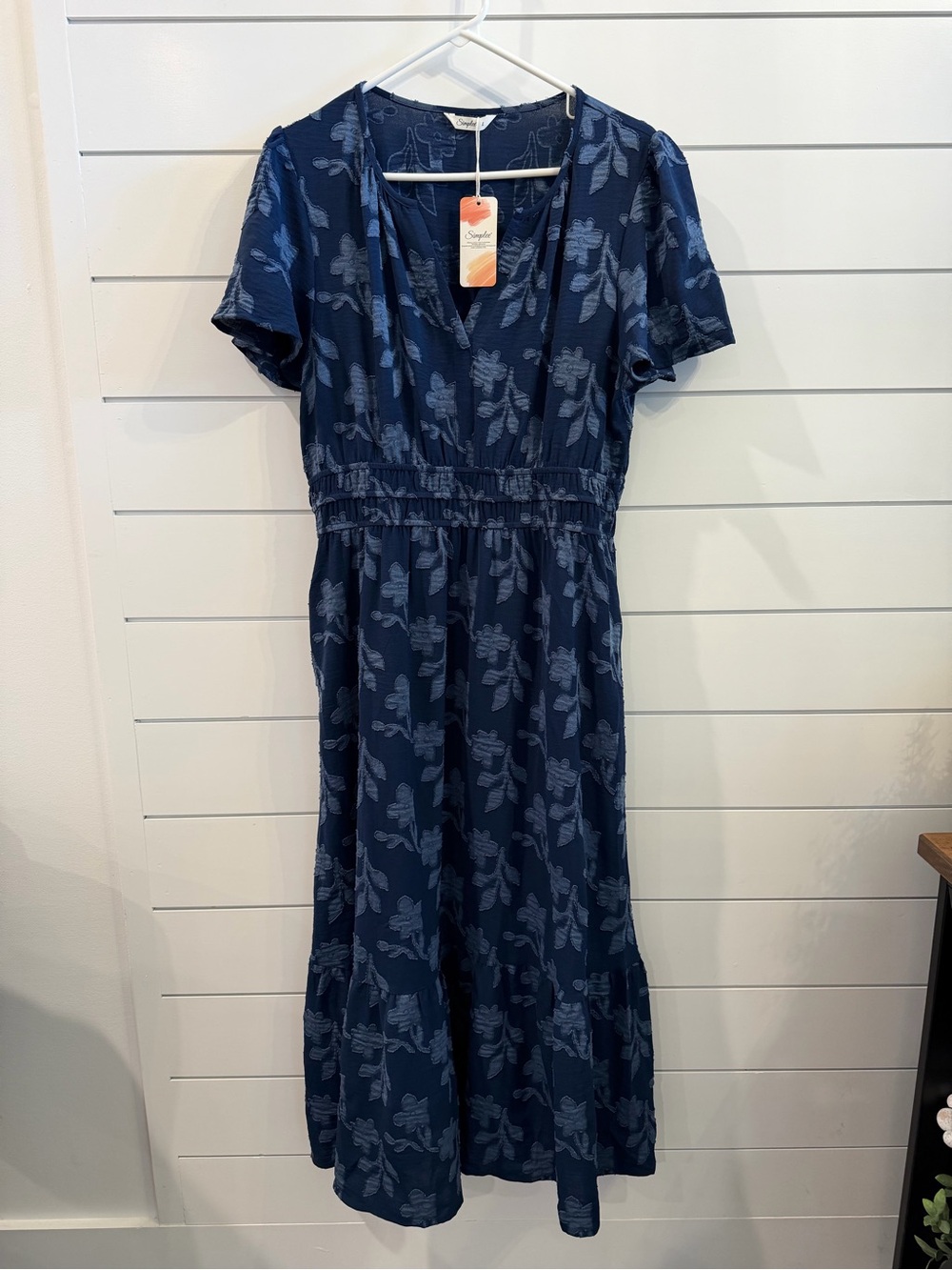 Simpler Women’s Summer Boho Maxi Dress Size Large